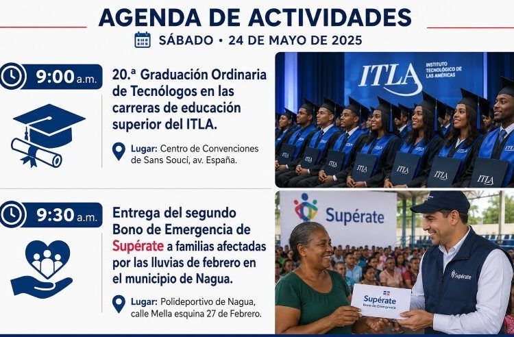 Agenda del día: viernes 5 de junio de 2026