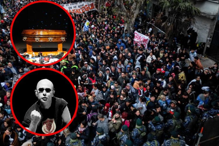 Multitud despide al ‘Indio’ Solari en Argentina, en ceremonia que podría durar varios días