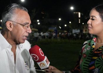Luisín Mejía sobre patinódromo del Paseo 30 de Mayo: “Feliz de que esto será sede de nuestros Juegos”