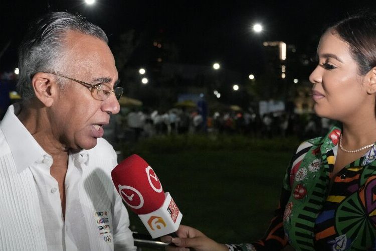 Luisín Mejía sobre patinódromo del Paseo 30 de Mayo: “Feliz de que esto será sede de nuestros Juegos”