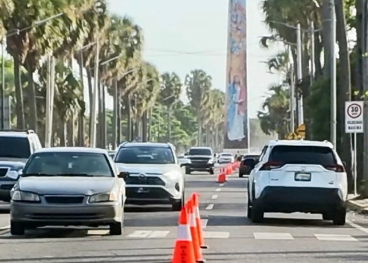 La Digesett activa un contraflujo matutino en el Malecón para agilizar el tránsito
