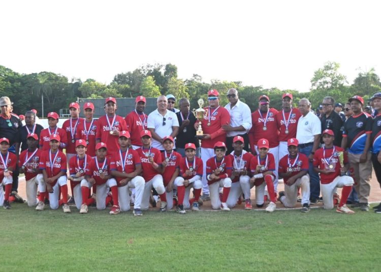 Distrito Nacional se proclama campeón de la Copa Robinson Canó 2026