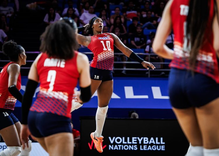 Reinas del Caribe logran su primera victoria en la VNL al derrotar a Japón