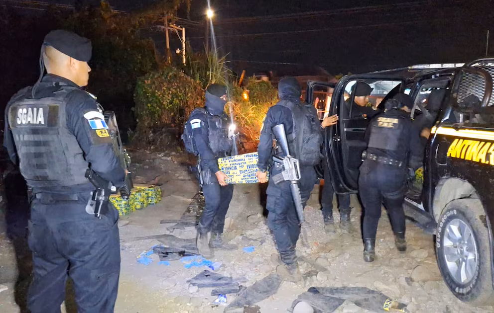 Las fuerzas de seguridad de Guatemala decomisan cifra récord de cocaína en primeros cinco meses de 2026