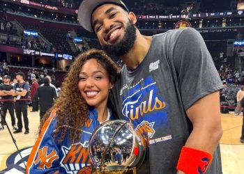 Novia de Karl-Anthony Towns, Jordyn Woods, no aprobó broma sobre renunciar al sexo rumbo al título de los Knicks