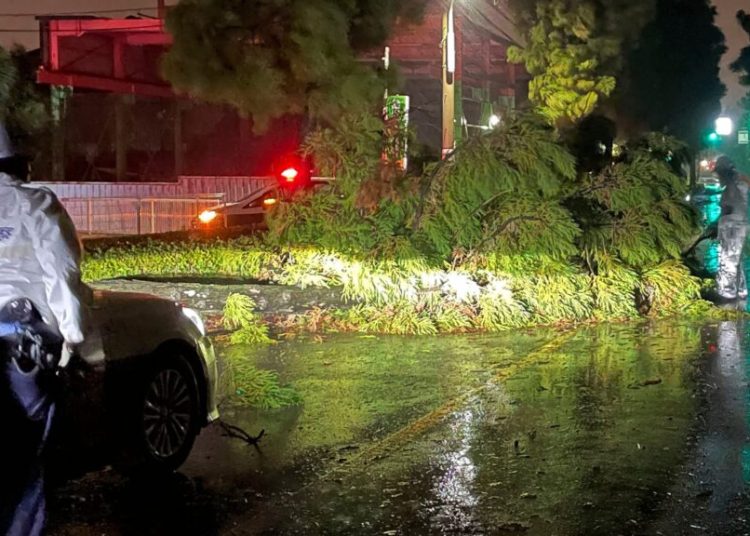 Dos tormentas tropicales ponen en alerta a Japón con órdenes de evacuación y 4 heridos
