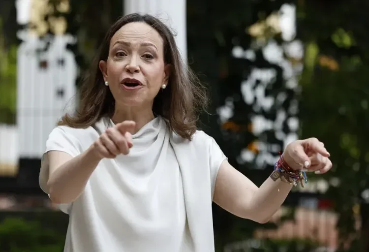 María Corina Machado agradece a Donald Trump por acciones contra mafias