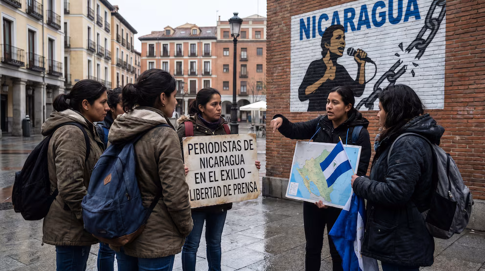 Régimen de Nicaragua desterró a 23 periodistas críticos desde 2018