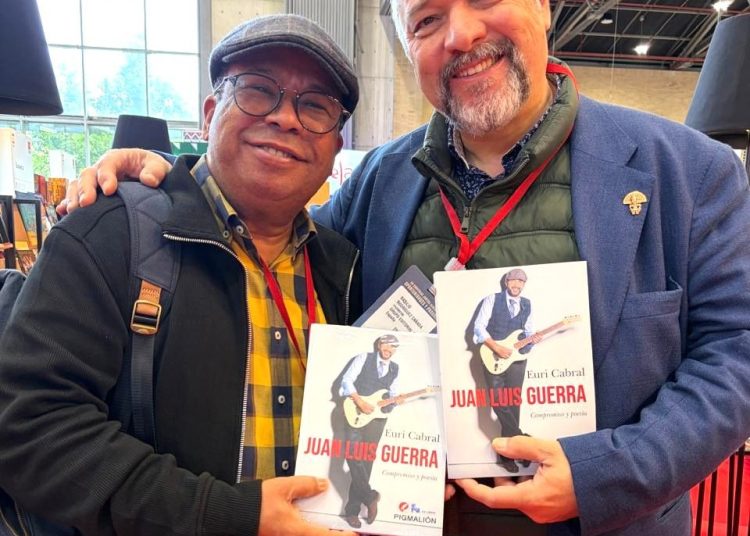 Euri Cabral presentará libro sobre Juan Luis Guerra en Madrid