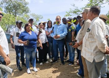 Hecmilio Galván encabeza jornada de reforestación en Miches por el Día Mundial del Medio Ambiente