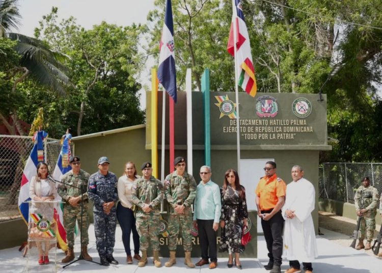 Ejército remodela y equipa destacamentos de Mangá y Hatillo Palma en Montecristi