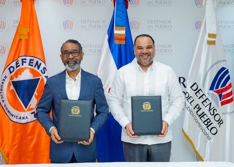 Defensor del Pueblo y Defensa Civil firman acuerdo para fortalecer protección de derechos humanos en emergencias