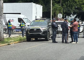 Amplio contingente de seguridad resguarda Palacio de Justicia ante fallo del caso Jet Set