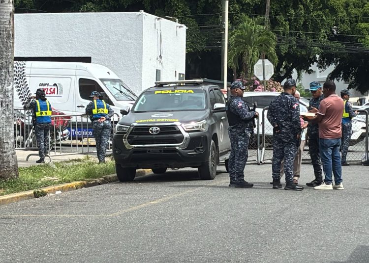 Amplio contingente de seguridad resguarda Palacio de Justicia ante fallo del caso Jet Set