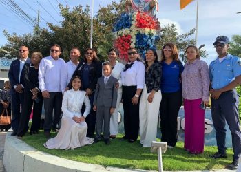 Autoridades en Nagua rinden homenaje a María Trinidad Sánchez en el 232 aniversario de su natalicio