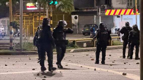 Al menos cuatro cámaras de fotodetección fueron destruidas en Cali en rechazo a resultados electorales