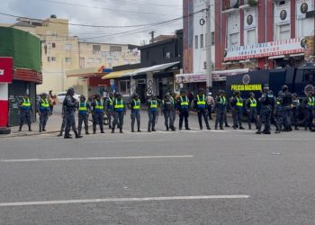 Interior y Policía aclara intervención policial durante manifestación de la ANPA