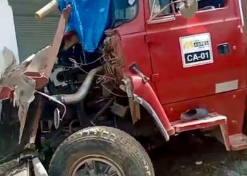 Maestro de ebanistería fallece tras ser impactado por camión de agua en Barrio Blanco, Jarabacoa