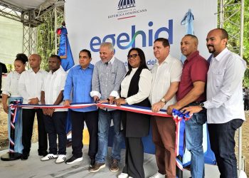 EGEHID inaugura rehabilitación de la toma de agua del acueducto del río Yuna en Los Quemados