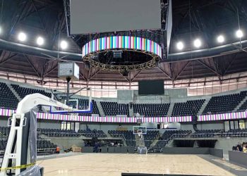 Arena Banreservas Virgilio Travieso Soto luce lista para los grandes eventos internacionales