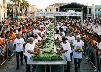 San Pedro de Macorís prepara el pastel en hoja más grande del país durante su Feria Gastronómica 2026