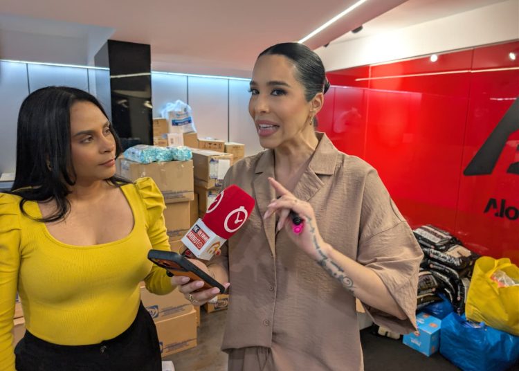 Jessica Pereira llama a donar carpas, colchones e insumos médicos para afectados por terremotos en Venezuela