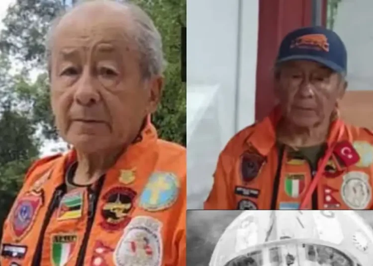 Héctor Méndez, el rescatista mexicano de 80 años atiende por tercera vez un desastre en Venezuela