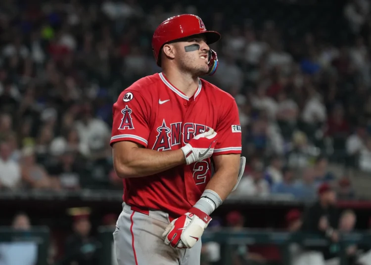 Mike Trout se mantiene optimista tras ingresar a lista de lesionados por distensión en la corva