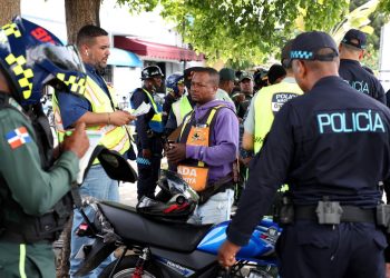 INTRANT y organismos de seguridad intervienen 15 paradas de motoconcho