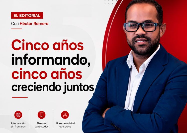 Cinco años informando, cinco años creciendo juntos