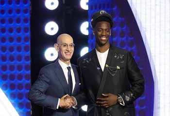AJ Dybantsa es seleccionado por los Wizards con la primera elección del Draft NBA 2026