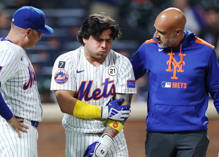 Mets activan a Francisco Álvarez apenas cuatro semanas después de cirugía de menisco