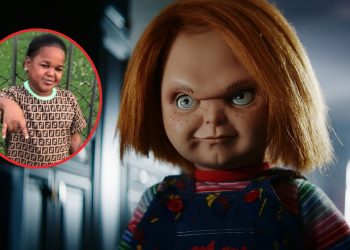 Pío La Distingancia vive tremendo susto por culpa de un muñeco Chucky en Planeta Alofoke