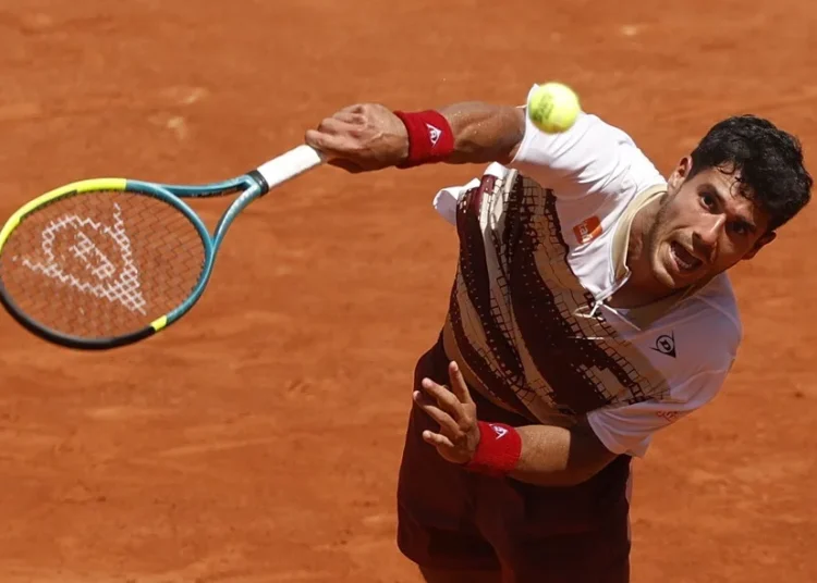 Sanción de 65.000 dólares en Roland Garros al paraguayo Daniel Vallejo por sus palabras machistas