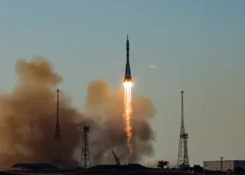 Rusia lanza la nave Soyuz MS-29 con tres tripulantes a bordo rumbo a la Estación Espacial