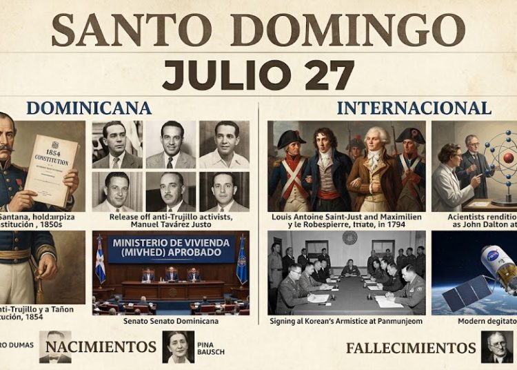 Efemérides del 27 de julio