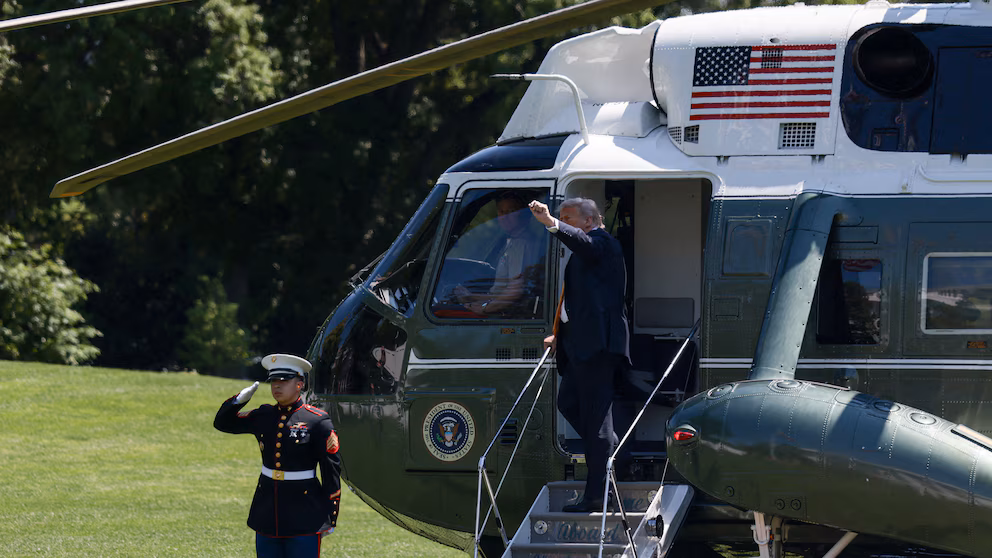 Trump construirá un helipuerto en la Casa Blanca para operar la nueva flota presidencial Marine One