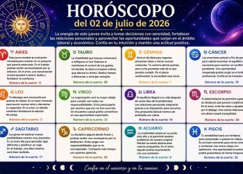 Horóscopo del 02 de julio de 2026