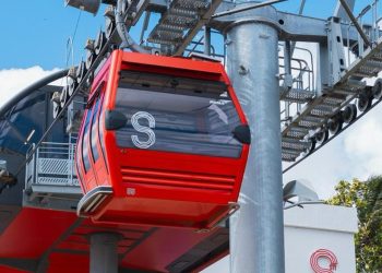 Teleférico de Santo Domingo reanuda operaciones en la Línea 2 tras mantenimiento anual