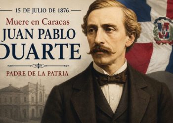 15 de julio de 1876: Muere en Caracas Juan Pablo Duarte, Padre de la Patria Dominicana