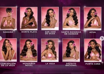 Top 20 de las candidatas del Miss RD Universo 2026