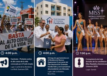 Agenda del día: sábado 18 de julio de 2026
