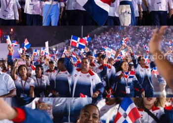 Delegación dominicana desfila con entusiasmo en la inauguración de Santo Domingo 2026