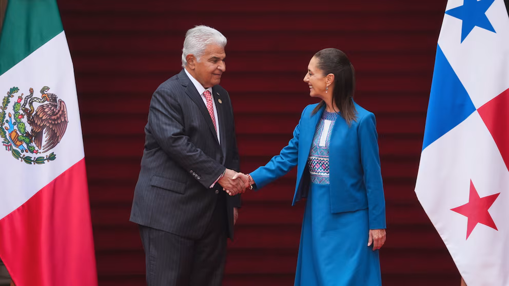 Sheinbaum y Mulino refuerzan cooperación sobre el Canal y el gusano barrenador