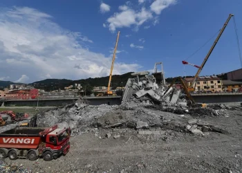 32 Condenados por derrumbe mortal del puente de Génova en 2018
