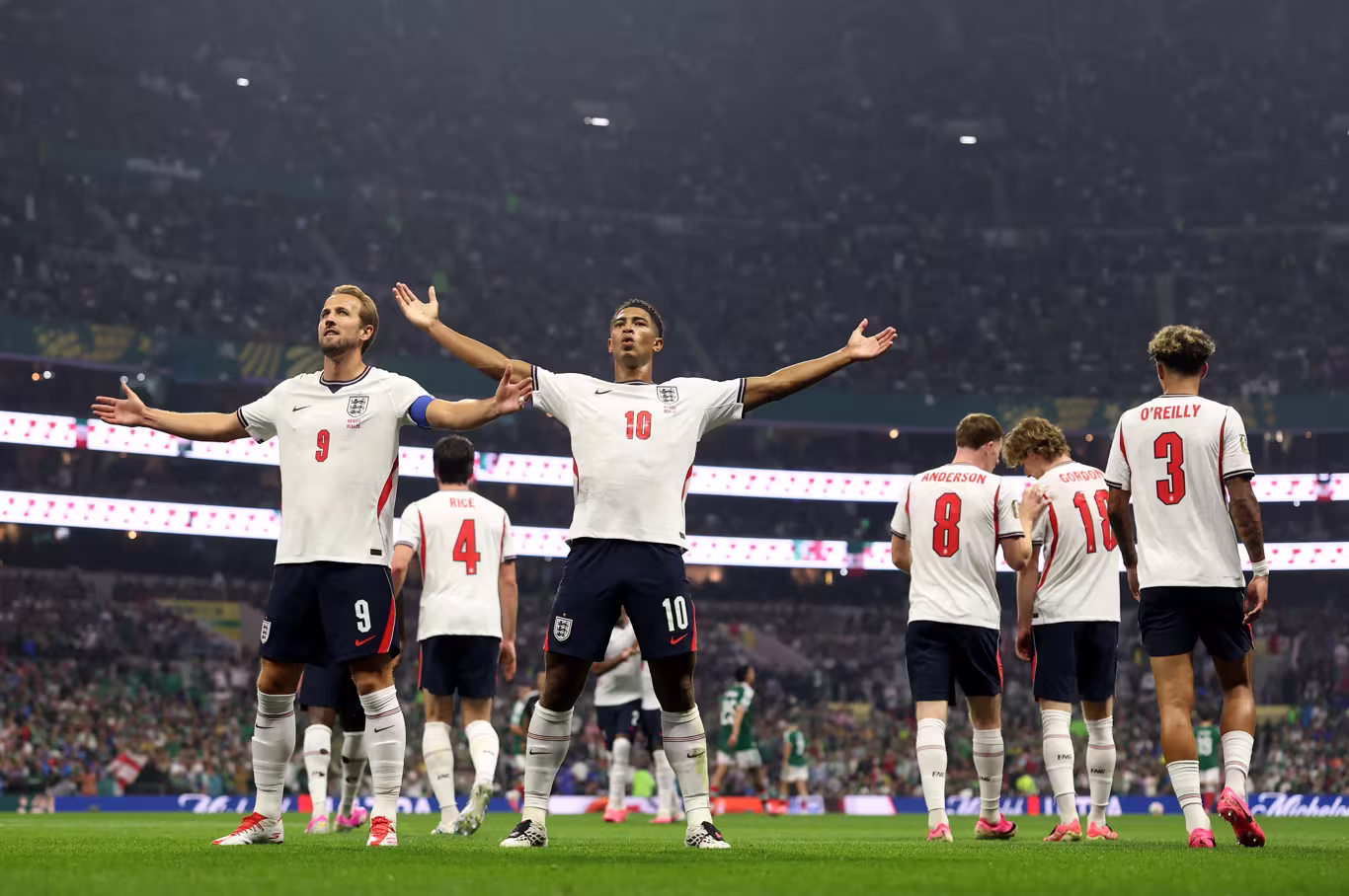 Inglaterra elimina a México en un vibrante 3-2 y avanza a cuartos de final del Mundial 2026
