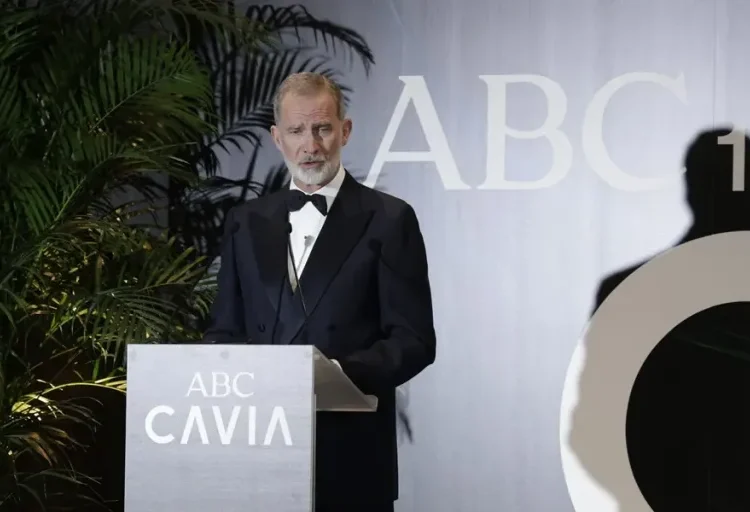 El rey Felipe VI reafirma la solidaridad de España con Venezuela y su futuro democrático