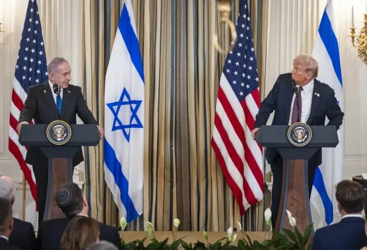 Trump califica de «muy buena» su reunión con Netanyahu y congresistas de Estados Unidos