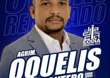 Oquelis Montero oficializa su candidatura a la presidencia del CODIA Regional Este