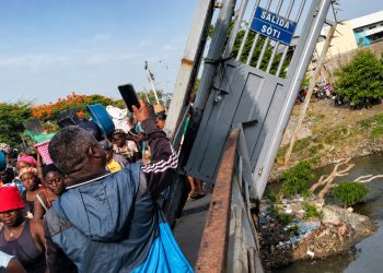 Deterioro del puente sobre el río Masacre genera preocupación en la frontera de Dajabón